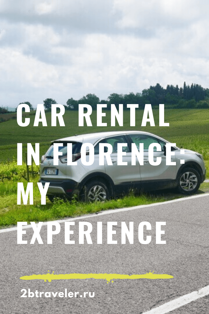 Rent a car in Florence in 2021: documents, prices, review